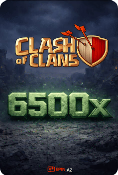 Clash Of Clans 6500 Taş