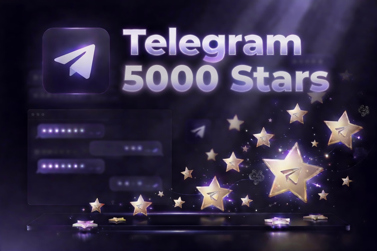 Telegram 5k stars