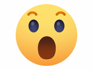 Facebook 100 şok emojisi