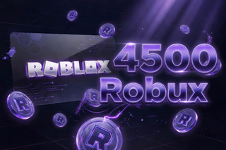Roblox Gift Card 4500 Robux