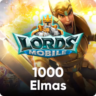 Lords Mobile 1000 Elmas