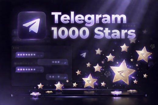 Telegram 1k stars
